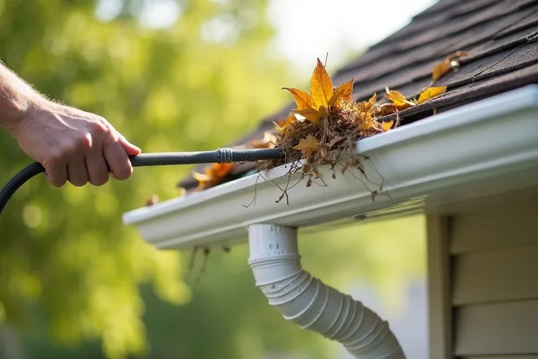 Gutter cleaning