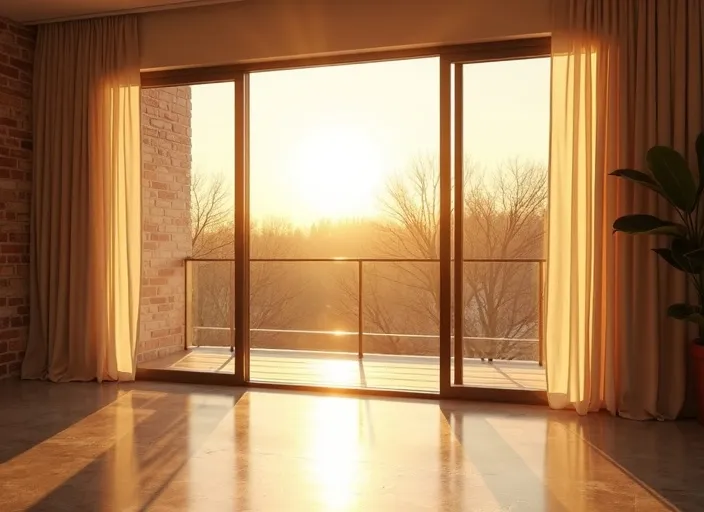 Clean windows in a Round Rock home